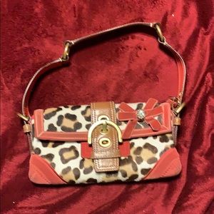 COPY - Coach faux fur clutch